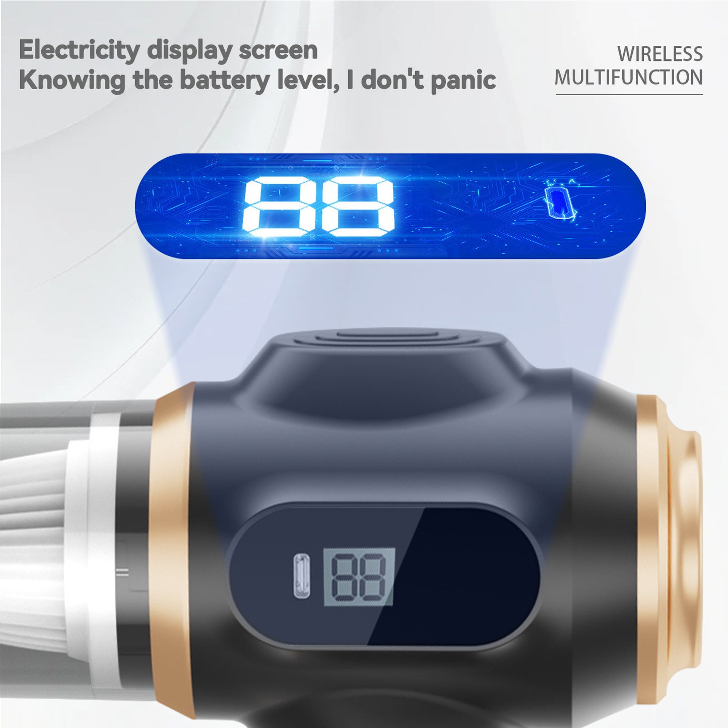 Vacuum Cleaner Portable Multi-functional Integrated Wireless Car